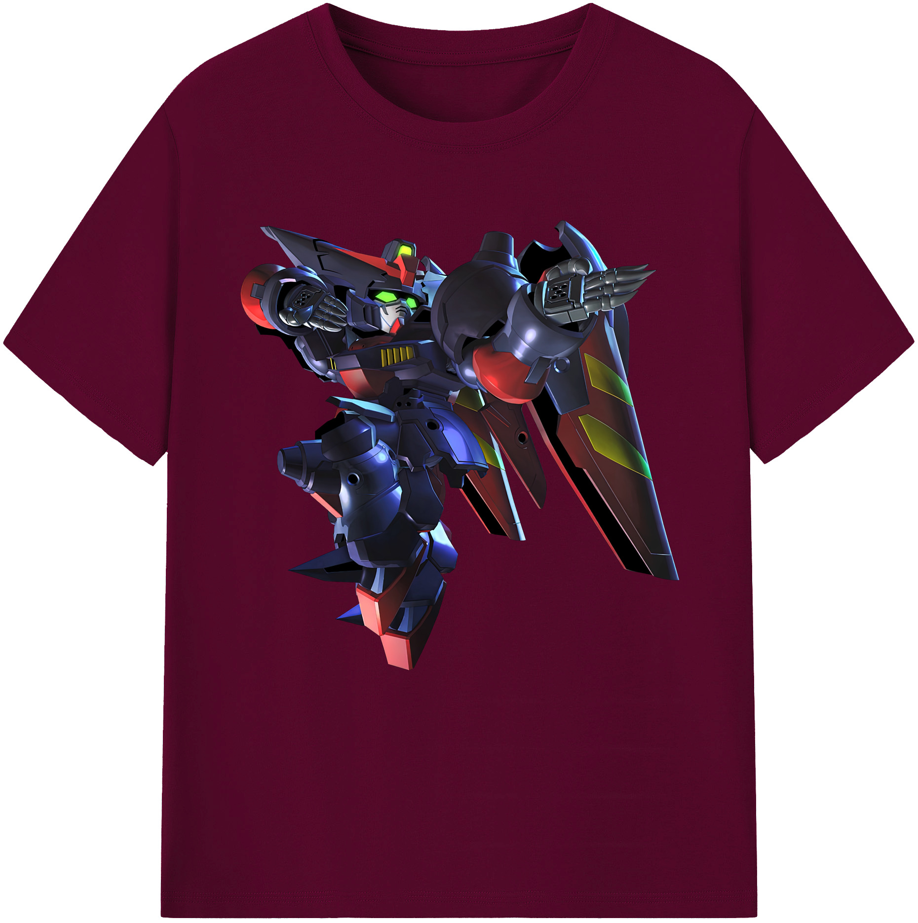 （画像用） 機動戦士ガンダム Mobile Suit Gundam レディースカジュアルプリントTシャツ（綿100％）